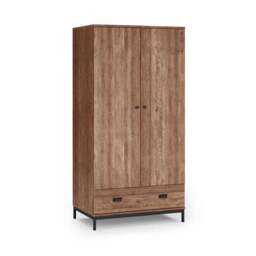 Fulton Double 1 Drawer Wardrobe - thumbnail 6