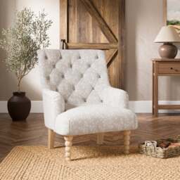 Arianna Churchgate Woodville Button Back Armchair - thumbnail 1