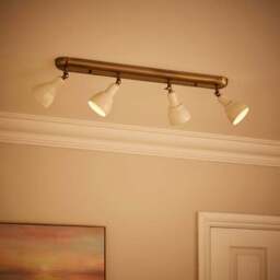 Wybridge 4 Light Semi Flush Spotlight Bar - thumbnail 2