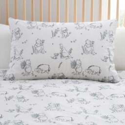 Disney Winnie the Pooh Natural Duvet Cover & Pillowcase Set - thumbnail 2