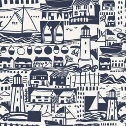 Elements Booth Navy Fire Retardant Blackout Made to Measure Roller Blind - thumbnail 2