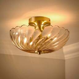 Lucille 2 Light Semi Flush Ceiling Light - thumbnail 2