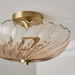 Lucille 2 Light Semi Flush Ceiling Light - thumbnail 4