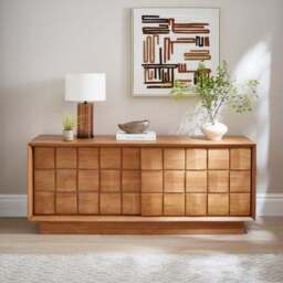 Etta Extra Wide Sideboard, Mango Wood - thumbnail 5