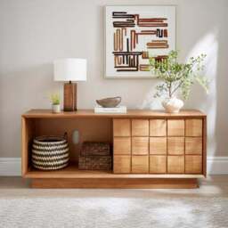 Etta Extra Wide Sideboard, Mango Wood - thumbnail 4