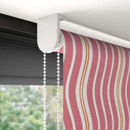 Wiggle Stripe Blackout Made to Measure Roller Blind - thumbnail 4