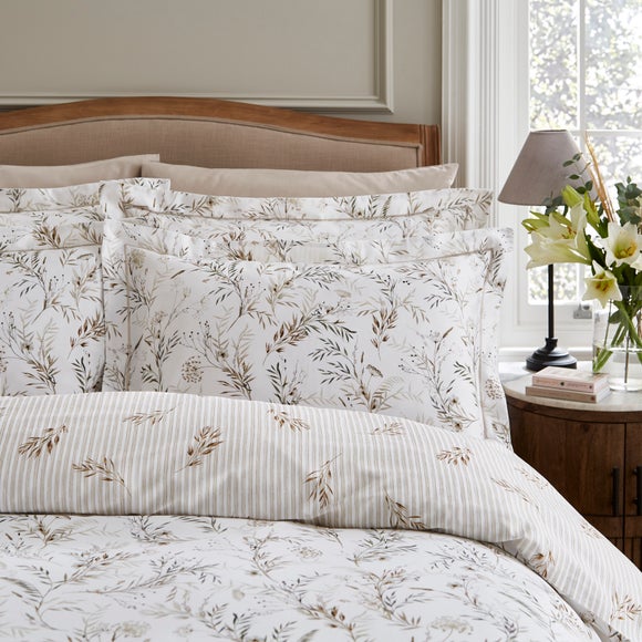 Dorma Hemmingford 100% Cotton Sateen Oxford Pillowcase Pair - image 1