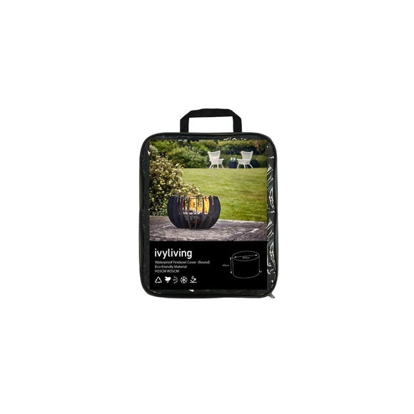 Waterproof Round Firebowl Cover with Eco-friendly Material - image 1