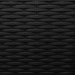 Addis Rattan Black Toilet Brush & Bin Set - thumbnail 2