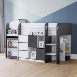 Saturn Children's Midsleeper Bed Frame - thumbnail 1