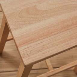Briston Counter Height Bar Stool, Light Wood - thumbnail 3