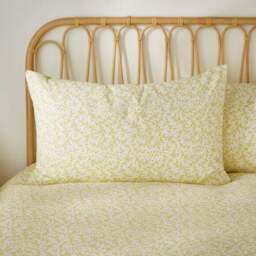 Annie Floral 144 Thread Count 100% Cotton Reversible Duvet Cover & Pillowcase Set - thumbnail 2