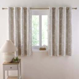 Chinoiserie Jacquard Eyelet Curtains - thumbnail 2