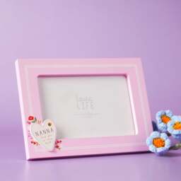 Love Life Nanna Heart Photo Frame