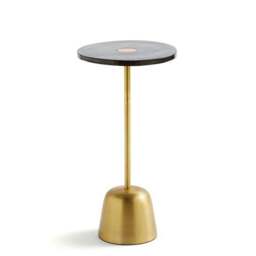 Alanza Metal Tall Side Table, Olive - thumbnail 4