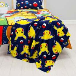 Pokemon Retro Fleece Blanket - thumbnail 2