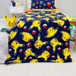 Pokemon Retro Fleece Blanket - thumbnail 3