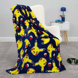 Pokemon Retro Fleece Blanket - thumbnail 1