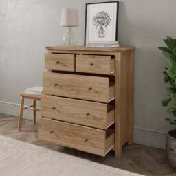 Olney 5 Drawer Chest - thumbnail 2