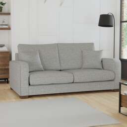 Carson Deep Sit Vivalife Stain-Resistant Fabric 3 Seater Sofa - thumbnail 1