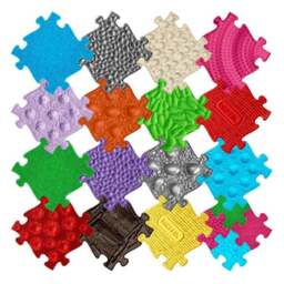 Muffik Giant Orthopaedic Sensory Play Mat Set of 19 - thumbnail 3