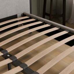 Kipton Chenille Bed Frame - thumbnail 4