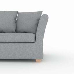 Emmett Flatweave 2 Seater Double Sofa Bed - thumbnail 3
