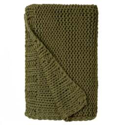 Chunky Knit Throw Blanket - thumbnail 4