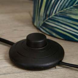 Voyager Leaf Fabric Floor Lamp - thumbnail 4