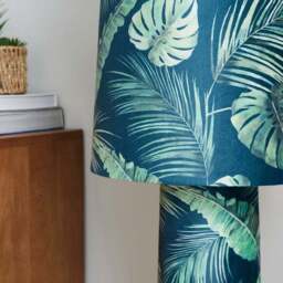 Voyager Leaf Fabric Floor Lamp - thumbnail 3