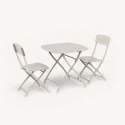 Venice Square 2 Seater Bistro Set - thumbnail 4
