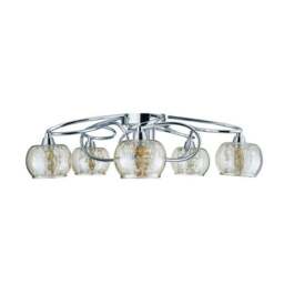 Seychelles 5 Light Flush Ceiling Light - thumbnail 5