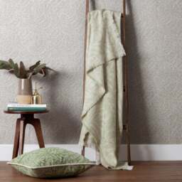 Morris & Co. Acorn Tonal Throw Blanket 130cm x 170cm - thumbnail 1