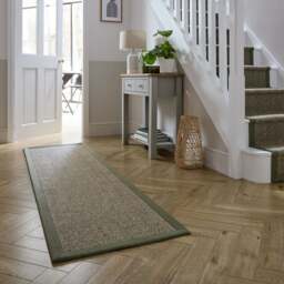 Sisal Look Border Easy Care Runner