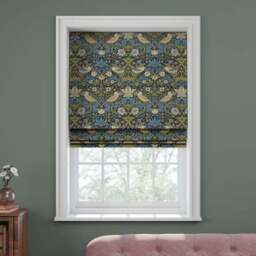 William Morris At Home Strawberry Thief Made To Measure Roman Blind - thumbnail 3