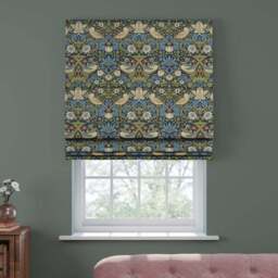 William Morris At Home Strawberry Thief Made To Measure Roman Blind - thumbnail 4