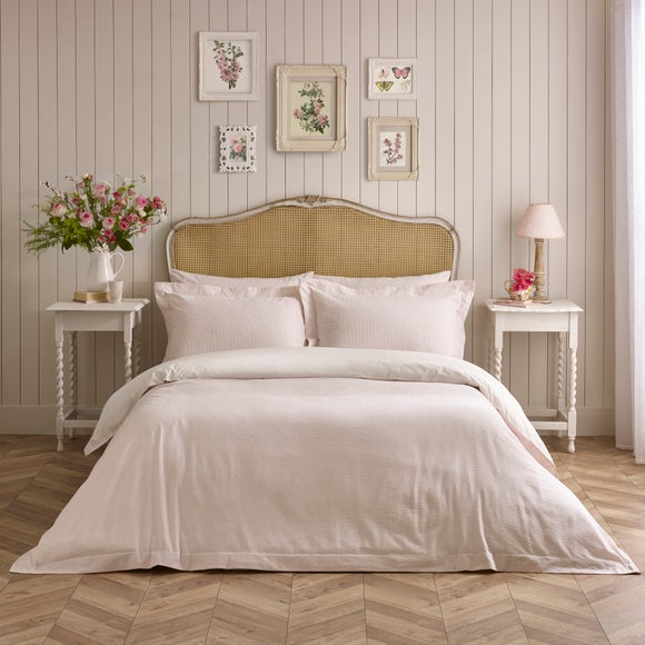 Dorma Bramcote Stripe 100% Cotton Duvet Cover & Pillowcase Set - image 1