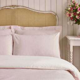 Dorma Bramcote Stripe 100% Cotton Duvet Cover & Pillowcase Set - thumbnail 2