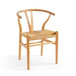Lara Wishbone Dining Chair, Beech Wood - thumbnail 5