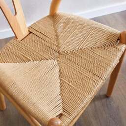 Lara Wishbone Dining Chair, Beech Wood - thumbnail 2