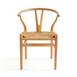 Lara Wishbone Dining Chair, Beech Wood - thumbnail 4