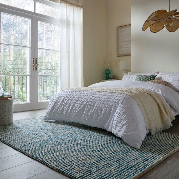 Nico Wool Woven Stripe Rug - image 1