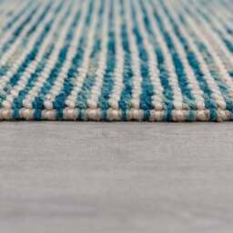 Nico Wool Woven Stripe Rug - thumbnail 4