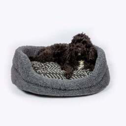 Danish Design Fleece Slumber Dog Bed - thumbnail 3