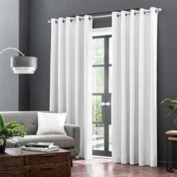 Luna Brushed Eyelet Curtains (Blackout Available) - thumbnail 2