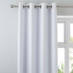 Luna Brushed Eyelet Curtains (Blackout Available) - thumbnail 1