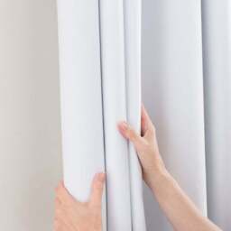 Luna Brushed Eyelet Curtains (Blackout Available) - thumbnail 5
