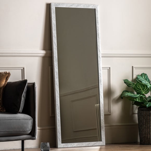 Alora Marbled Rectangle Full Length Leaner Mirror - image 1