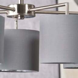 Pacific Lifestyle Elin 5 Light Semi Flush Ceiling Light - thumbnail 2