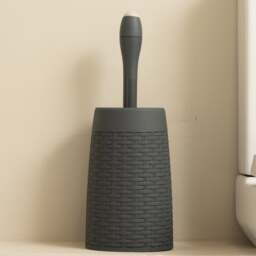 Addis Calico Rattan Charcoal Toilet Brush - thumbnail 1